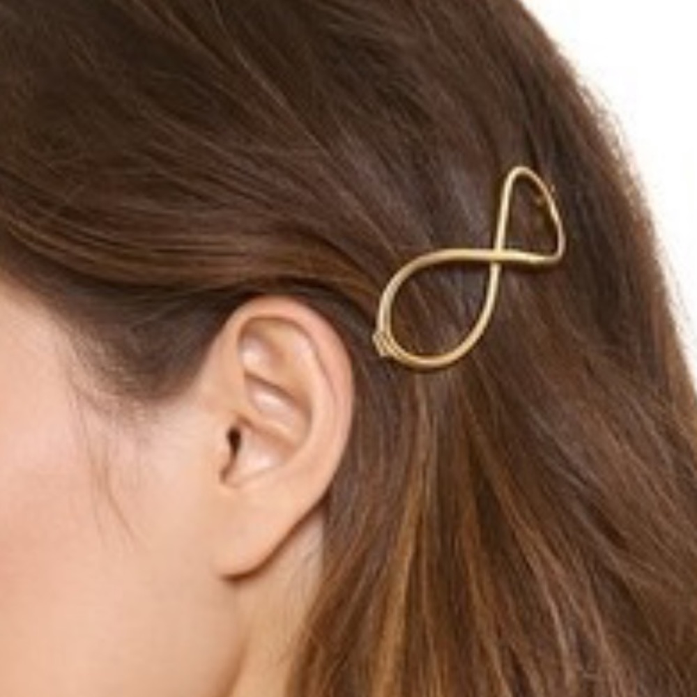 3/$30 Infinity Hair Clip - Picture 3 of 5